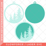 Laser Layered Christmas Tree Ornament