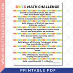 Printable Brick Game Bundle