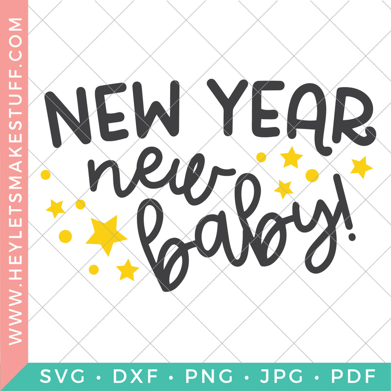 BIG New Year's Eve Bundle - 23 SVG Files!