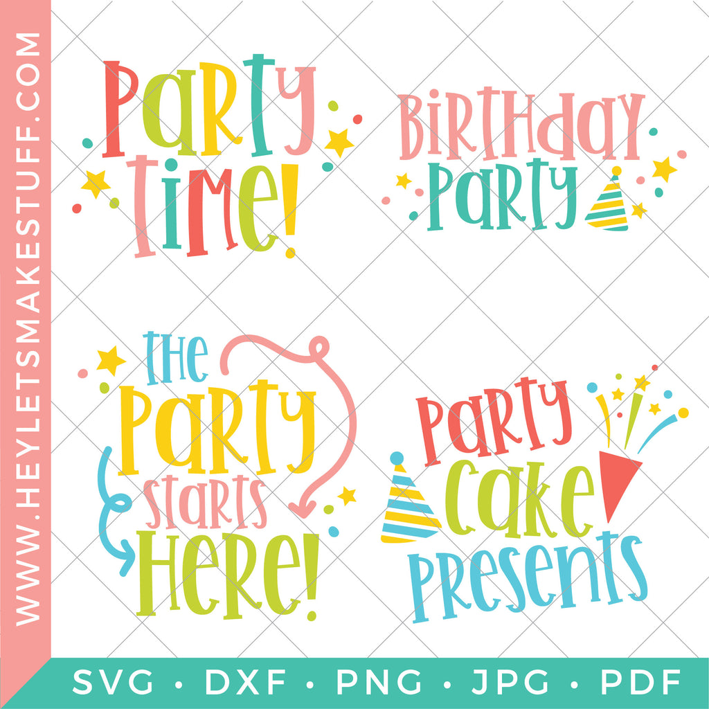 Creators Page (SVG Downloads $) — Luxury Party Items