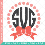 BIG Monogram Bundle - 100 SVG Files!