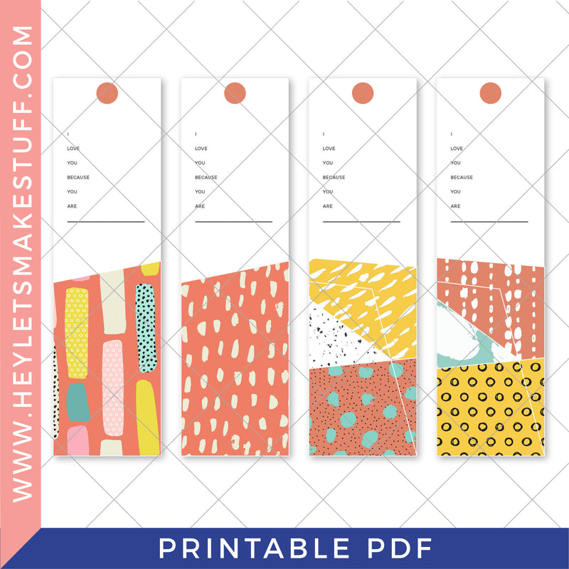 Printable Fill-in-the Blank Bookmarks