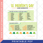 Printable St. Patrick's Day Games Bundle
