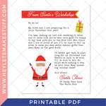 Printable Santa Letter