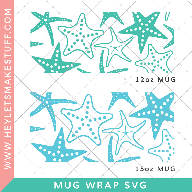 Starfish Mug Wrap