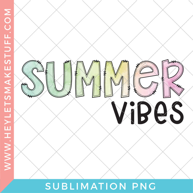Summer Vibes - Sublimation