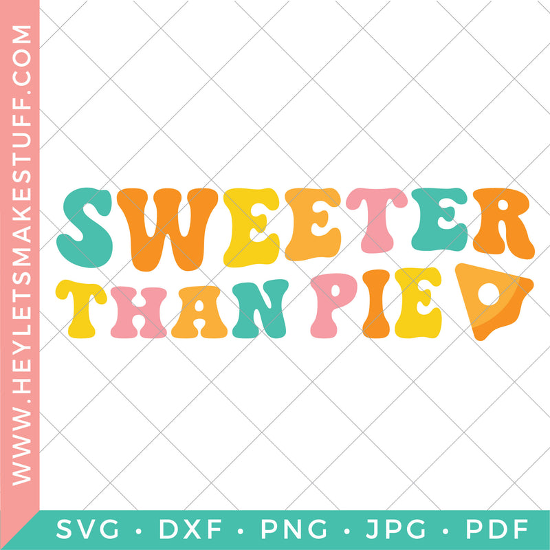 Sweeter than Pie