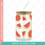 Watermelons Glass Can Wrap