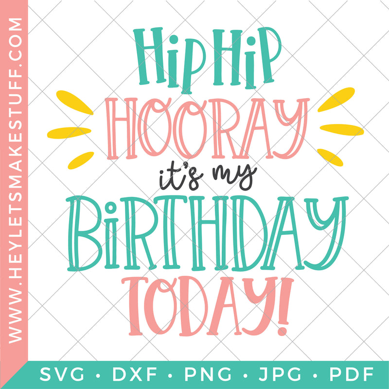 BIG Birthday Bundle - 33 SVG Files