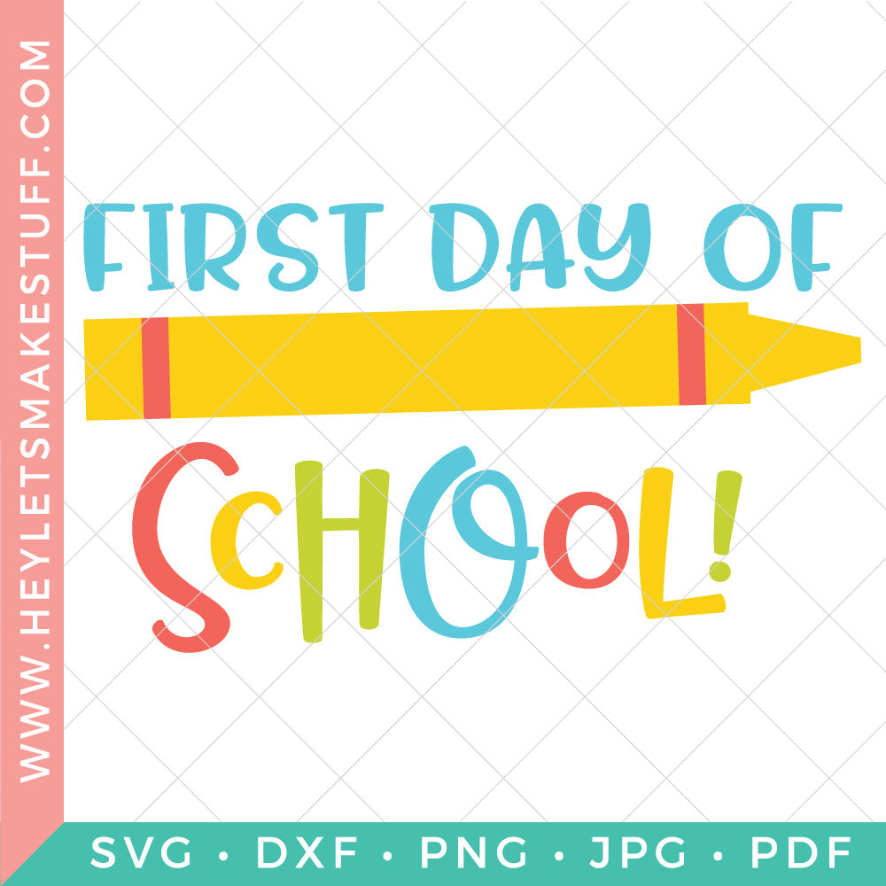 First Day of School 2 - Club – Hey, Let's Make Stuff