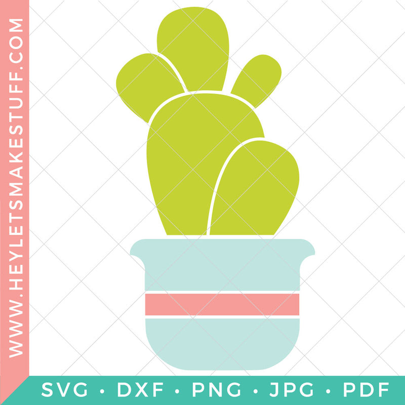 Succulent SVG #4 (Cactus)